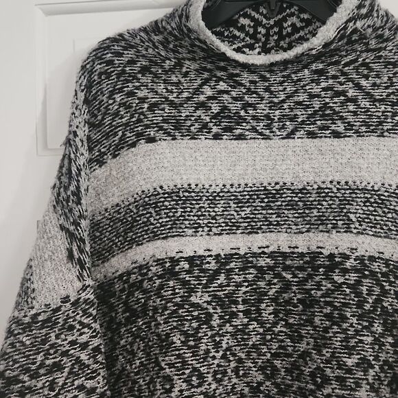 John + Jenn Boxy Cowl Neck Knit Sweater - Picture 2 of 6